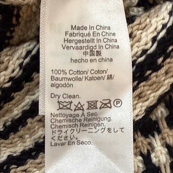 NWT J Crew Jacquard sweater-jacket CB934 sz L - Picture 4 of 10